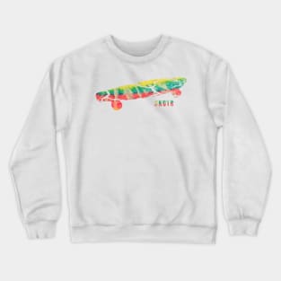 Tie Dye Skateboard Gifts Shirts Mugs For Girls Boys Teens Boarders Crewneck Sweatshirt